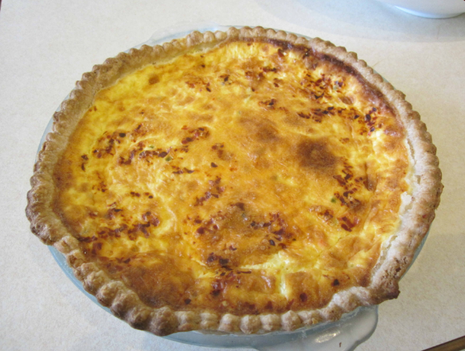 Pepper Jack and Ham Quiche – The North Bend Bakery